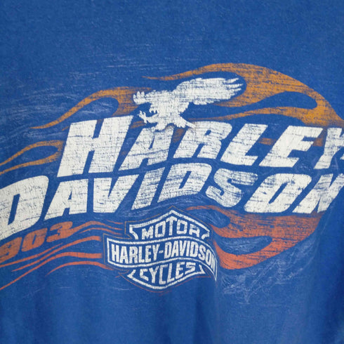ハーレーダヴィットソン HARLEY DAVIDSON プリントS/Sカットソー メンズ JPN:L