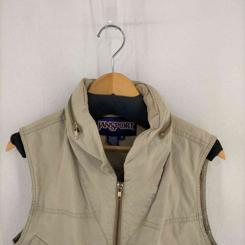 ジャンスポーツ JanSport 90S ジップアップ フーデッド ベスト メンズ import:S