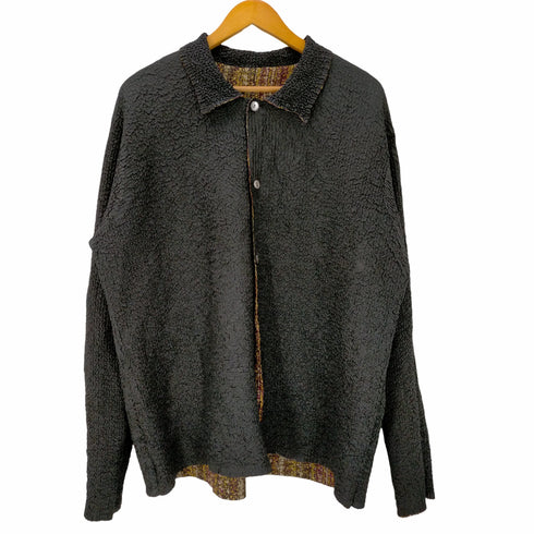 L/S リバーシブルポップコーンシャツ メンズ