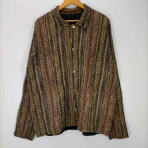 L/S リバーシブルポップコーンシャツ メンズ