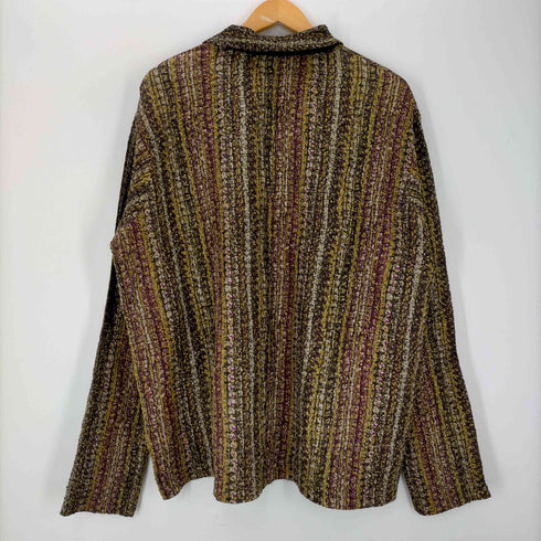 L/S リバーシブルポップコーンシャツ メンズ