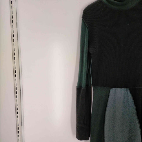 エムエムシックス メゾンマルジェラ MM6 Maison Margiela Cotton Wool Split Hem Midi Dress レディース JPN:L