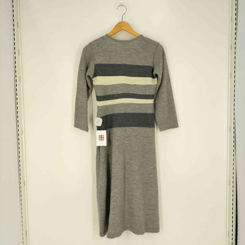 コムデギャルソン COMME des GARCONS ウール ボーダーワンピース レディース