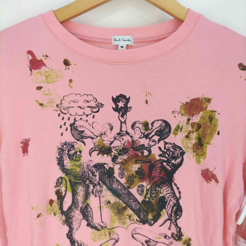 ポールスミス Paul Smith プリント クルーネックTシャツ レディース import:M