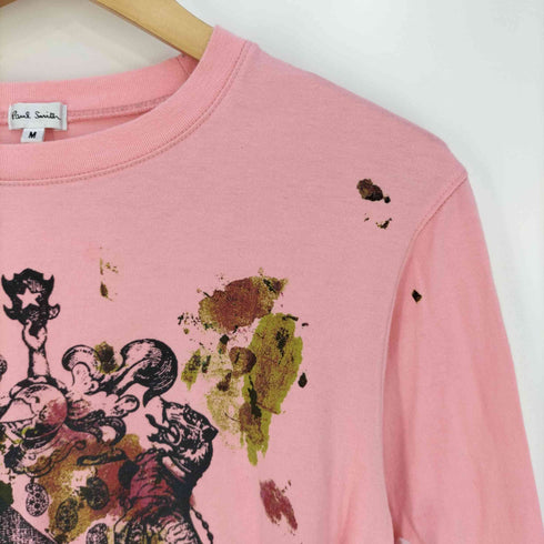 ポールスミス Paul Smith プリント クルーネックTシャツ レディース import:M