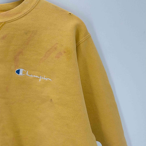 チャンピオン Champion 80-90S USA製 青刺繍タグ中期 Vガゼット リメイク スウェット メンズ import:L