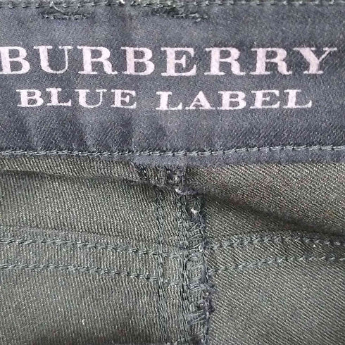 バーバリーロンドンブルーレーベル BURBERRY LONDON BLUE LABEL スキニーパンツ レディース 38