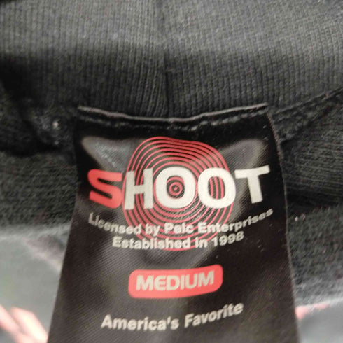 シュート SHOOT 00S KILL ALL HIPPIES プリントフーディ― メンズ import:M