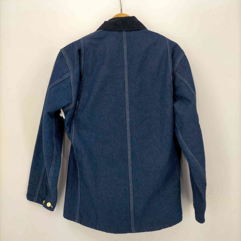 カーハート Carhartt 90S ミシガンチョアコート デニム 裏地ブランケット メンズ 38