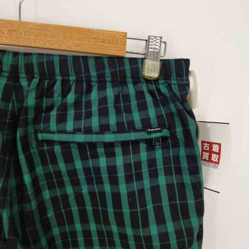 シュプリーム Supreme 18AW Nylon Plaid Track Pant メンズ JPN:S