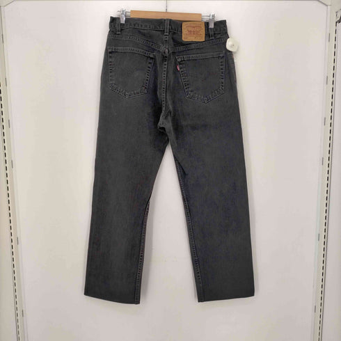 リーバイス Levis 00S USA製 ボタン裏512刻印 505 後染めブラックデニムパンツ メンズ W36 L34