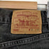 リーバイス Levis 00S USA製 ボタン裏512刻印 505 後染めブラックデニムパンツ メンズ W36 L34