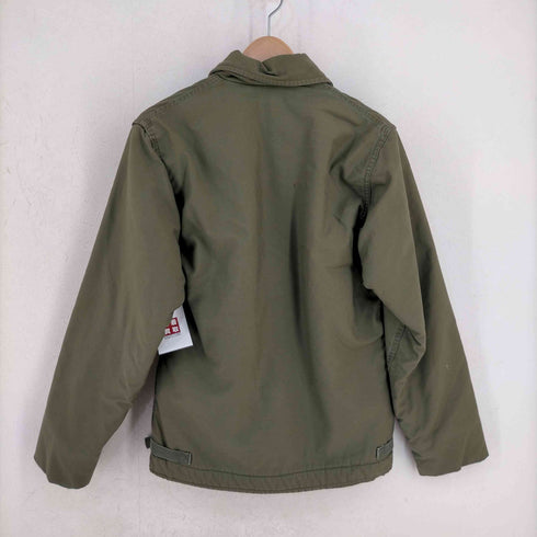 ユーエスネイビー US NAVY U.S.NAVY CONMAR ZIP A-2 デッキジャケット メンズ 34-36