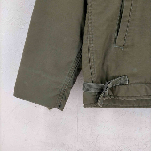ユーエスネイビー US NAVY U.S.NAVY CONMAR ZIP A-2 デッキジャケット メンズ 34-36