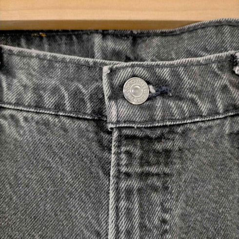 リーバイス Levis 90S 505 オレンジタブ 93年製 08月 USA製 ボタン裏522刻印 後染めブラックデニムパンツ メンズ W34 L30