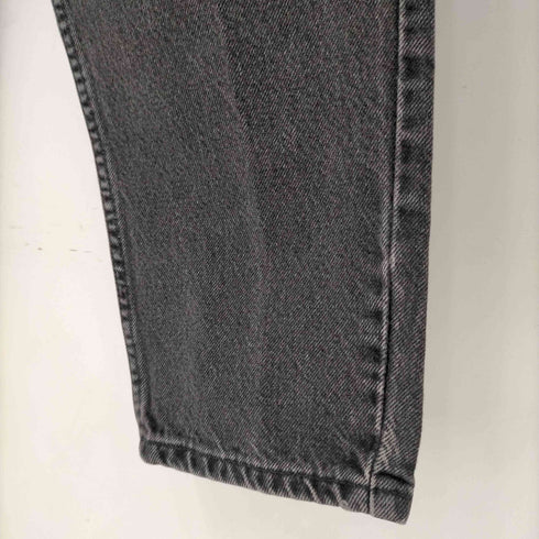 リーバイス Levis 90S 505 オレンジタブ 93年製 08月 USA製 ボタン裏522刻印 後染めブラックデニムパンツ メンズ W34 L30