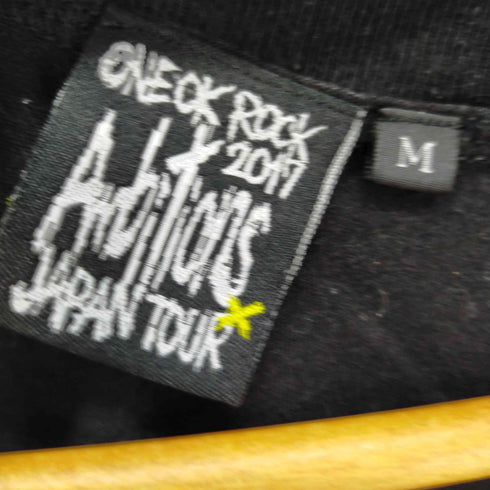 ambitions tourダメージ加工 ペイントタンクトップ ツアーT メンズ JPN:M