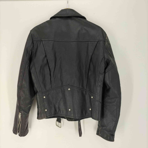 モンゴメリーワード MONTGOMERY WARD 60S ライダース レザー ジャケット 涙TALON メンズ 38 LONG