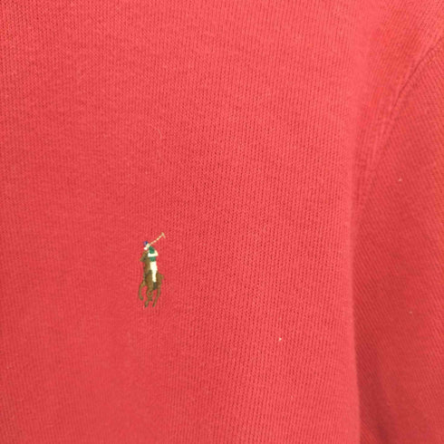 ポロラルフローレン POLO RALPH LAUREN ポニー刺繍 ハーフジップ ハイネック トレーナー メンズ import:M