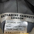 キャサリンハムネットロンドン KATHARINE HAMNETT LONDON ガンパッチ裏地千鳥格子ステンカラーコート メンズ import:L