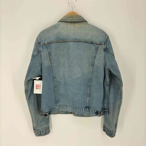 ジェイクルー J.CREW 00S 金文字タグ 4P ドーナツボタン デニム ジャケット メンズ import:L