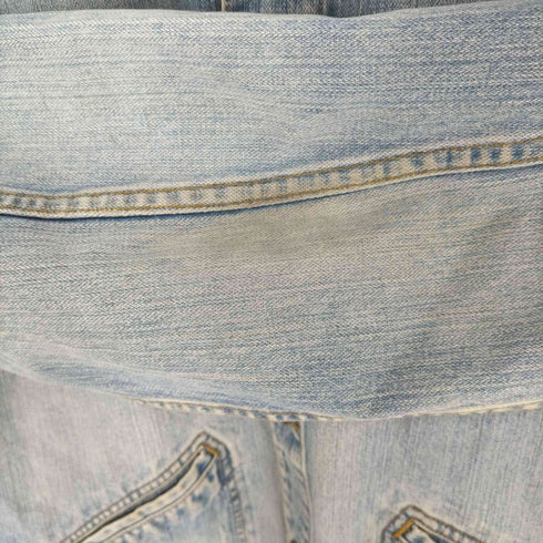 ジェイクルー J.CREW 00S 金文字タグ 4P ドーナツボタン デニム ジャケット メンズ import:L