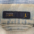 ジェイクルー J.CREW 00S 金文字タグ 4P ドーナツボタン デニム ジャケット メンズ import:L