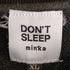 minka 眠家 DON'T SLEEPビッグシルエット クルーネックスウェット メンズ JPN:XL