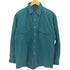 エディーバウアー Eddie Bauer 黒タグ Rufton Twill ダブルポケット コットン シャツ メンズ import:M