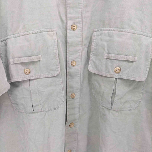 KONGA コーデュロイ ダブルポケット L/S シャツ メンズ