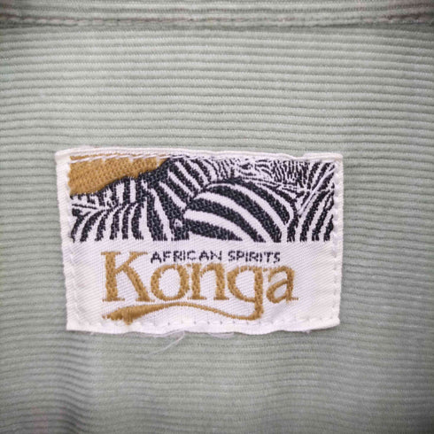 KONGA コーデュロイ ダブルポケット L/S シャツ メンズ