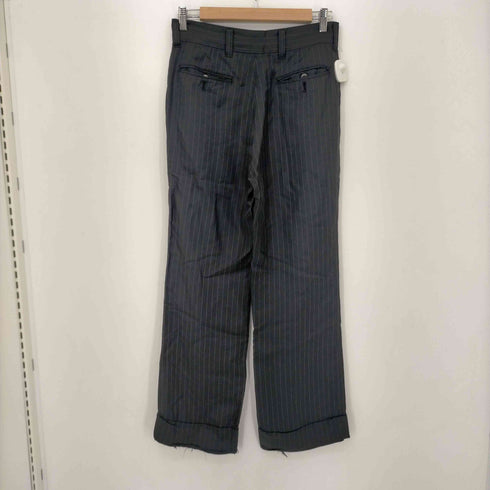 トリココムデギャルソン tricot COMME des GARCONS 03AW AD2003 キュプラ100% ストライプパンツ レディース JPN:S