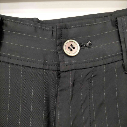 トリココムデギャルソン tricot COMME des GARCONS 03AW AD2003 キュプラ100% ストライプパンツ レディース JPN:S