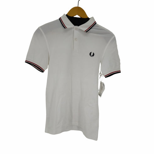 フレッドペリー FRED PERRY S/S リブラインポロシャツ メンズ import:XS