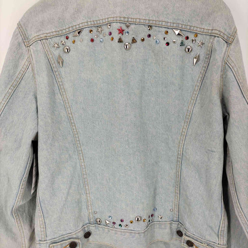 リーバイス Levis 80-90S USA製 506 ボタン裏527刻印 4P リメイク スタッズ デニムジャケット メンズ