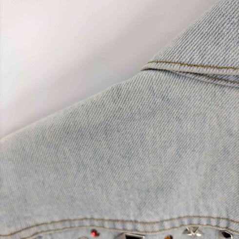 リーバイス Levis 80-90S USA製 506 ボタン裏527刻印 4P リメイク スタッズ デニムジャケット メンズ