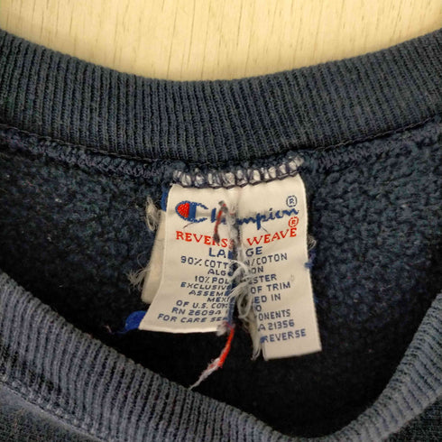 チャンピオン Champion 90s Mexico製 刺繍タグ DEPAUW reverse weave メンズ JPN:L