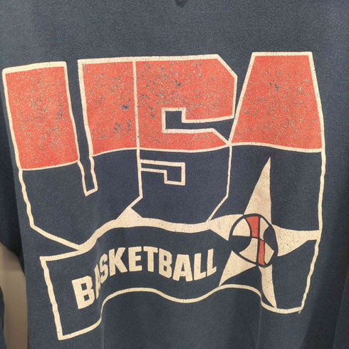 チャンピオン Champion 90s USA製 前V USA BASKETBALL スウェット メンズ JPN:XL