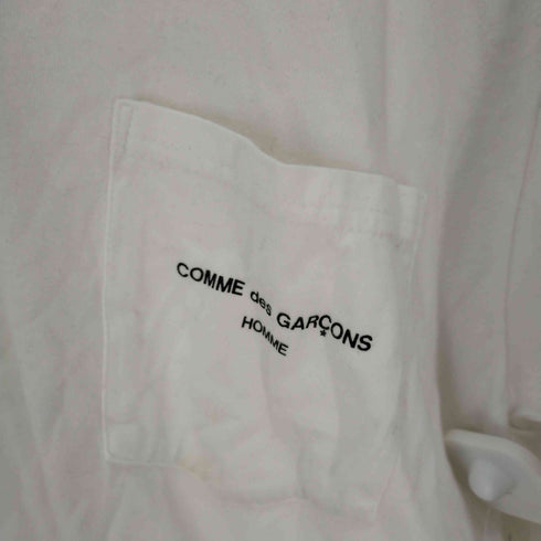 コムデギャルソンオム COMME des GARCONS HOMME コットン天竺ロゴL/Sカットソー メンズ JPN:M