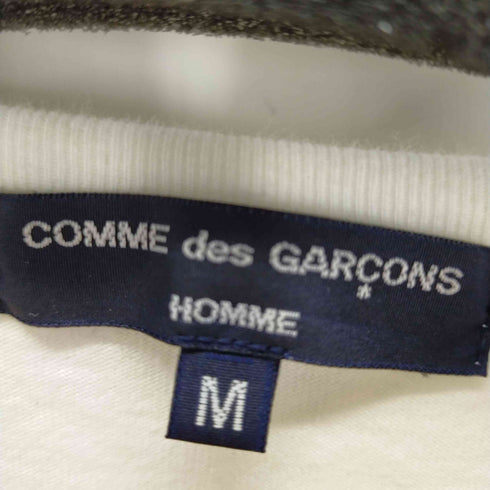 コムデギャルソンオム COMME des GARCONS HOMME コットン天竺ロゴL/Sカットソー メンズ JPN:M