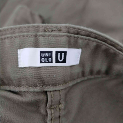 ユニクロユー UNIQLO U ワイドフィットワークパンツ メンズ W76