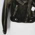 ベルシュカ BERSHKA ベロア長ライダースジャケット レディース import:XS
