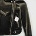 ベルシュカ BERSHKA ベロア長ライダースジャケット レディース import:XS