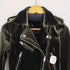 ベルシュカ BERSHKA ベロア長ライダースジャケット レディース import:XS