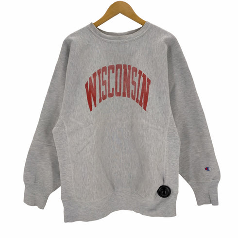 チャンピオン Champion 90s Mexico製 刺繍タグ WISCONSIN reverse weave メンズ JPN:XL