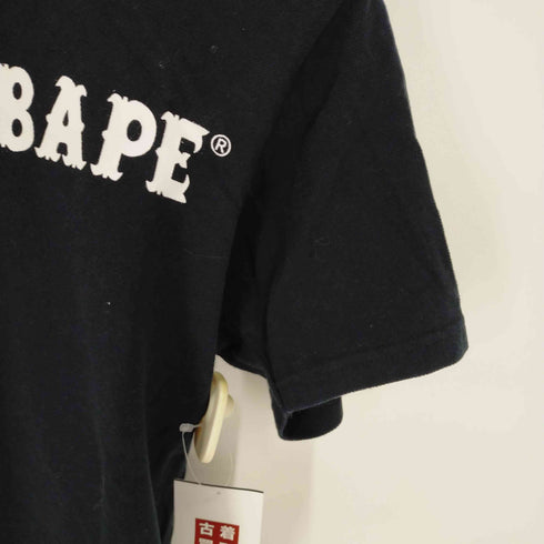 ア ベイシング エイプ パイレーツストア A BATHING APE PIRATE STORE 背面プリントS/Sポロシャツ メンズ JPN:S