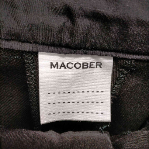 マコバ macober ワイドチノスラックス メンズ JPN:L