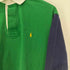ポロバイラルフローレン Polo by RALPH LAUREN ポニー 刺繍 スリーブ 切替 No6 ラガーシャツ メンズ import:M