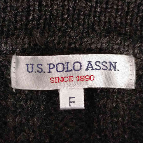 ユーエスポロアッスン U.S.POLO ASSN ハーフジップニット メンズ FREE