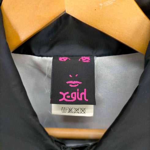 エックスガール X-girl バックフェイスプリントコーチジャケット メンズ JPN:1